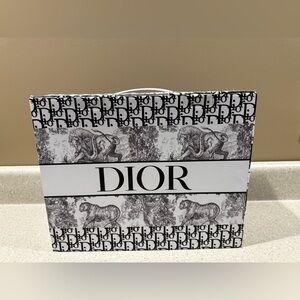 Christian DIOR Toile de JOUY Box LION Tiger